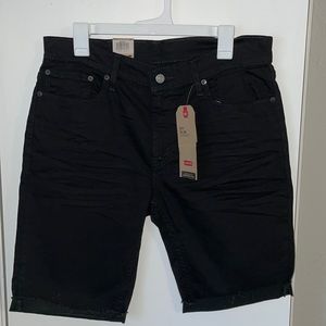 Men’s Levi 511 Slim Jean Shorts in Black Size 33 Waist